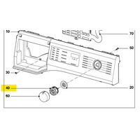 Miele Miele Washing Machine Control Knob Inner - 10378552 spare part