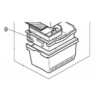 MHI Mitsubishi Electric Upper Freezer Case MR-C375 MR-C405 - KIEP89474 spare part