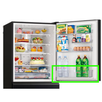 MHI Mitsubishi Fridge Bottle Door Shelf - MR-CGX492 CX450 KIEDJ8124 spare part