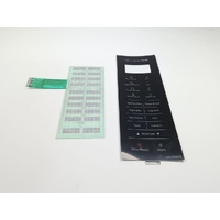 Panasonic Panasonic Microwave Touch Pad Sticker & Membrane - F630YBT00BQP spare part