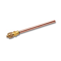 Universal Refrigerator Air Conditioning Access Valve 1/4" x 80mm x 0.6mm spare part