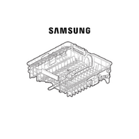Samsung Samsung Dishwasher Lower Basket - DD82-01252A spare part