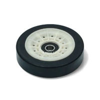 Beko Smeg BEKO Dryer Drum Roller Guide Rubber Wheel - 2987300200 spare part