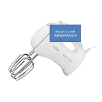 Universal Sunbeam Mixer Beaters Chrome Set for JM5900 JM5910 - JM59101 spare part