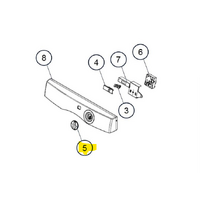 Simpson Westinghouse Simpson Dryer Knob SDV457HQWA WDV457HQWA - 133411002 spare part