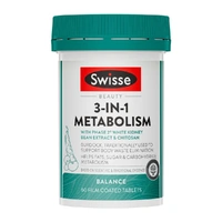  Swisse Beauty 3 In 1 Metabolism Balance 60 Tablets spare part