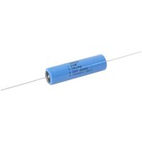 ATOM - AXIAL ELECTROLYTIC CAPACITORS | Value: 100 µF | Size: 79mm x 32mmø | 450V | For Hobby | For PCB | For TV