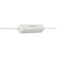 Universal 10 W Non-Inductive Wire Wound Resistor Resistance | Value: 5.1 Ohm | Tolerance: %5 | Size: 50mm x 10mm | 800V (Vmax) | For Hobby | For PCB | For TV spare part