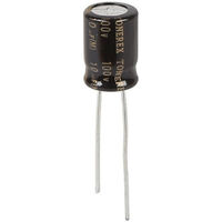 ELNA TONEREX ELECTROLYTIC Capacitor | Value: 10 µF | Pitch: 3.5mm  | Size: 8mm x 11.5mm | 100Vdc | For Audio