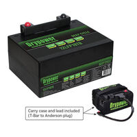 LiFePO4 Rechargeable Lithium Battery Drypower & Charger Kit for use with Golf Buggies | Capacity: 18Ah | 12.8V | For Medical | For Solar and more    