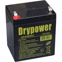 SLA Cyclic & Standby Battery Drypower | Capacity: 5Ah | 12V | Terminal: Spade 4.75mm | To Replace CBC12V5.6AH, LPC12-5.6, WP5-12E, OCB-5-12F2