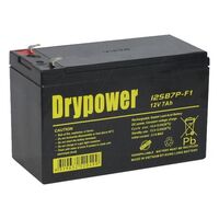 SLA Cyclic & Standby Battery Drypower | Capacity: 7Ah | 12V | Terminal: Spade 4.75mm | To Replace BP7-12, PS1270S, DM12-6.5 and more