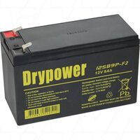 SLA Cyclic & Standby Battery Drypower | Capacity: 9Ah | 12V | Terminal: Spade 6.35mm | To Replace DM12-9, CF-12V9, HGL8.5-12 and more