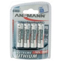 Lithium - Iron Disulfide Non-Rechargeable AA Battery | Capacity: 2900mAh | 1.5V | For Electronics | For Hobby | For Digital Camera