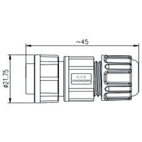 MIDDLE SERIES PLUG LOCK BAYONET 