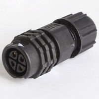 MIDDLE SERIES INLINE SOCKET PUSH-LOCK 