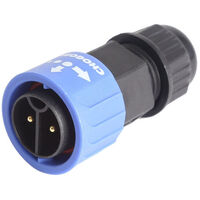 LARGE SERIES PLUG PUSH LOCK 