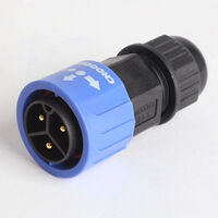LARGE SERIES PLUG PUSH LOCK 