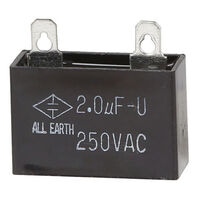 Universal MOTOR START VERTICAL MOUNT | Value: 2 µF | Tolerance: %5 | Size: 34mm x 24mm x 14mm | 250Vac | For Hobby | For PCB | For TV  spare part