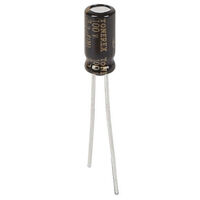 ELNA TONEREX ELECTROLYTIC Capacitor | Value: 3.3 µF | Pitch: 2mm  | Size: 5mm x 11mm | 100Vdc | For Audio
