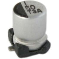 Universal Electrolytic SMD High Temperature | Value: 4.7 µF | Tolerance: %20 | Size: 5mm x 6mm | 25V | For Hobby | For PCB | For TV spare part