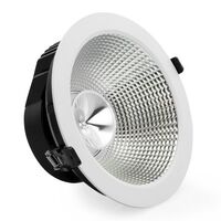 INDIRECT REFLECTOR DOWNLIGHTS WITH PHASE CUT DIMMING DRIVER- VERBATIM 