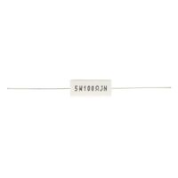 Universal 5 W Non-Inductive Wire Wound Resistor Resistance | Value: 100 Ohm | Tolerance: %5 | Size: 22mm x 10mm | 350V (Vmax) | For Hobby | For PCB | For TV spare part