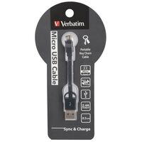 MICRO USB CABLE KEYCHAIN - VERBATIM 