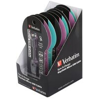MICRO USB CABLE KEYCHAIN 9 PIECE RETAIL PACK 