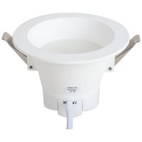 10W DIMMABLE LED DOWN LIGHT 115mmØ - RECESSED - VERBATIM 