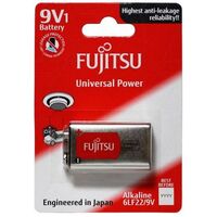 Alkaline Battery - Fujitsu | 9V | For Electronics | For Hobby 