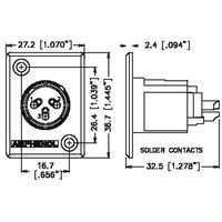 Amphenol METAL CHASSIS  spare part