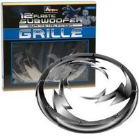 12 Gun Metal Plastic Grille 