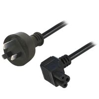 Prolink LG SAMSUNG SONY PANASONIC POWER CORD IEC C5 TO MAINS PLUG - CLOVER LEAF spare part