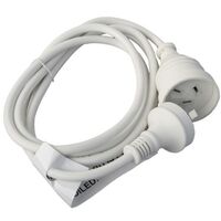 EXTENSION LEADS WHITE 