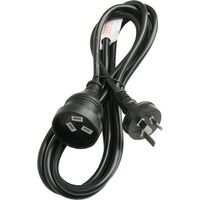 EXTENSION LEADS BLACK 