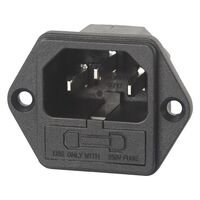 Daichi IEC C14 PANEL MOUNT- FUSED  spare part