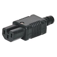 IEC C15 KEYWAY INLINE REWIRABLE 