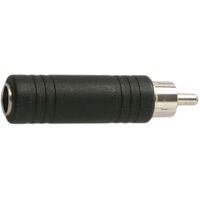 6.35MM MONO SOCKET TO RCA PLUG 