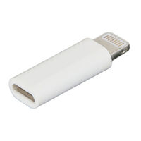 APPLE LIGHTNING® TO MICRO-USB (F) ADAPTOR 