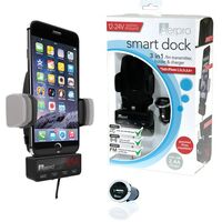 AERPRO SMART DOCK WITH SUCTION MOUNT FOR APPLE IPHONE 5 / 5S / 5C / 6 / 6 PLUS 