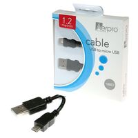 Aerpro MICRO USB TO TYPE-A USB CABLE 1.2M BLACK  spare part