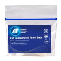 25 IPA Impregnated Foam Buds 