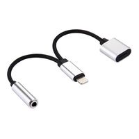 LIGHTNING® TO 3.5MM AUX AUDIO + CHARGE 