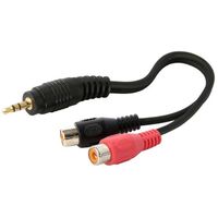 3.5MM TO RCA STEREO ADAPTOR LEAD 