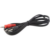 SPLITTER LEAD STEREO 3.5mm TO MONO 3.5mm 