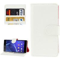 LITCHI TEXTURE HORIZONTAL FLIP LEATHER CASE WITH CARD HOLDER & STAND 
