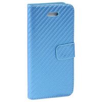 CARBON FIBRE TEXTURE HORIZONTAL FLIP LEATHER CASE 