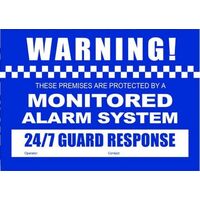 ALARM WARNING SIGNS 