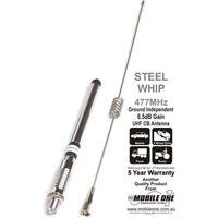 UHF STEEL WHIP 0.9M 6dB 